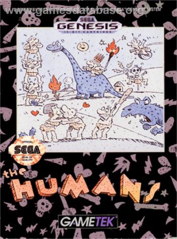 Cover Humans, The for Genesis - Mega Drive